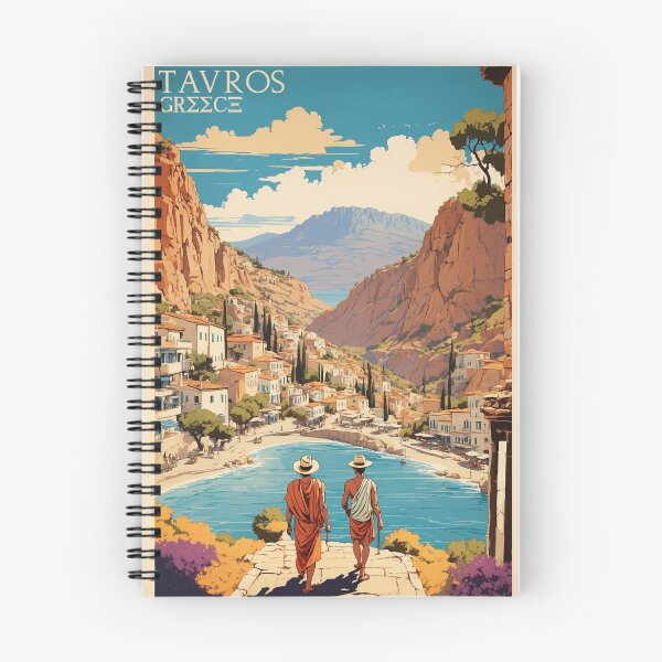 Item preview, Tavros Greece Vintage Travel Tourism  designed and sold by TravelersGems.