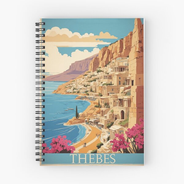 Item preview, Thebes Greece Vintage Travel Tourism  designed and sold by TravelersGems.