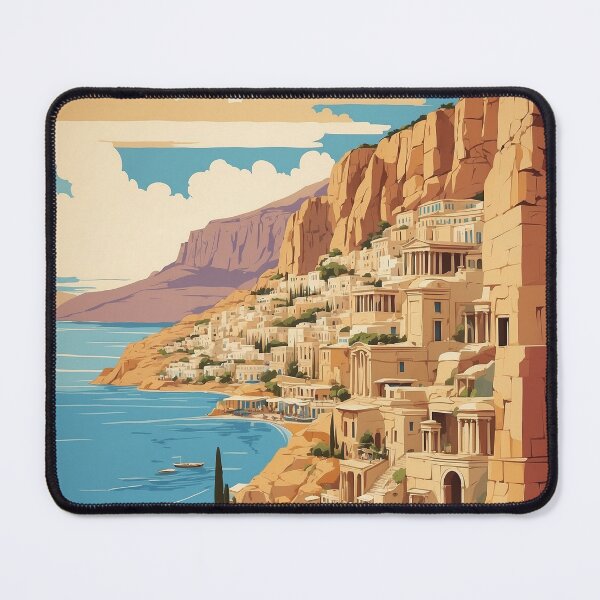 Item preview, Thebes Greece Vintage Travel Tourism designed and sold by TravelersGems.