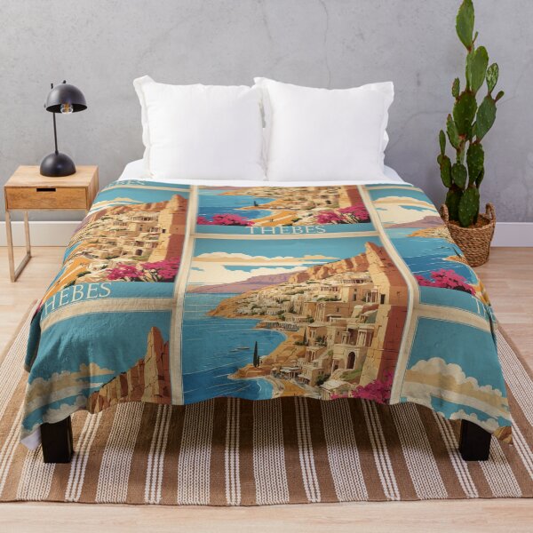 Item preview, Thebes Greece Vintage Travel Tourism  designed and sold by TravelersGems.