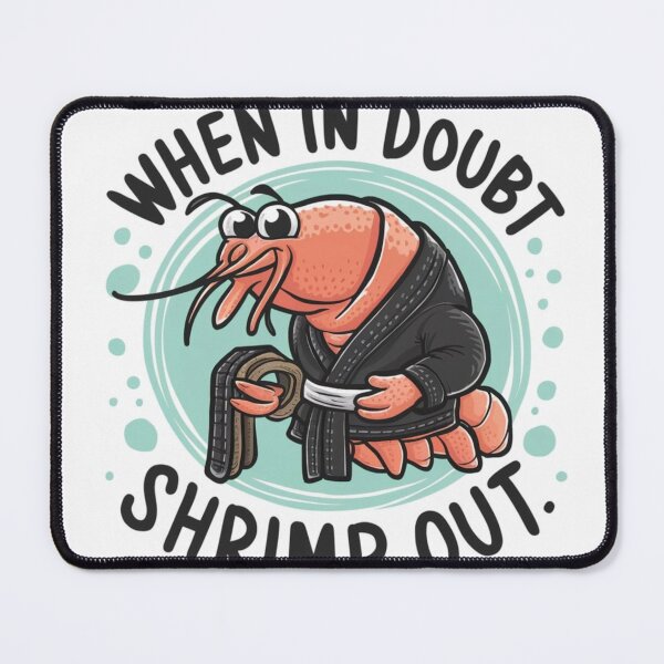 Item preview, Shrimp Out Strategies: Dominate Every Roll in BJJ designed and sold by Martial-Art-23.