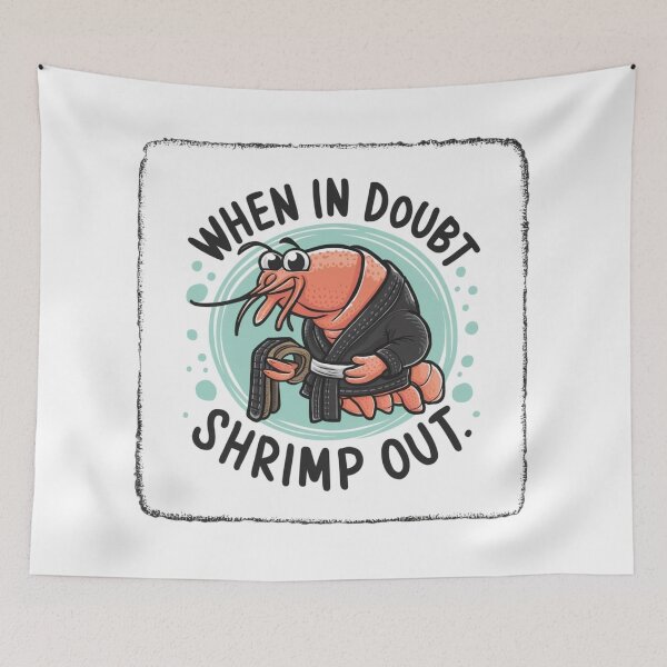 Item preview, Shrimp Out Strategies: Dominate Every Roll in BJJ designed and sold by Martial-Art-23.