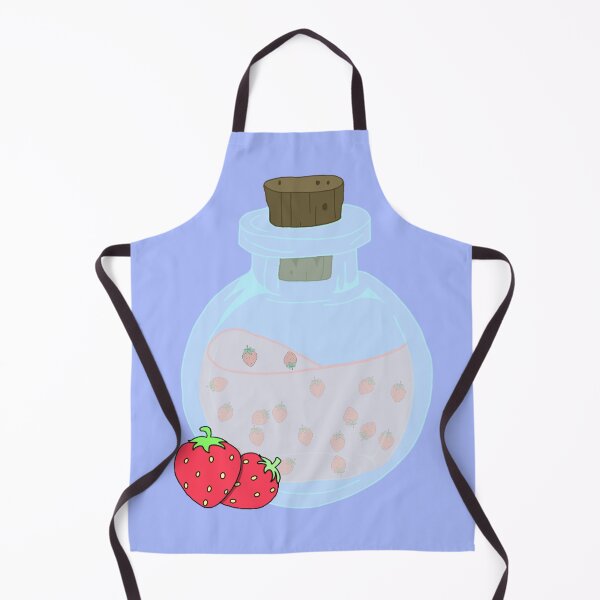 Item preview, strawberry juice in a bottle designed and sold by Lavender-Quill.