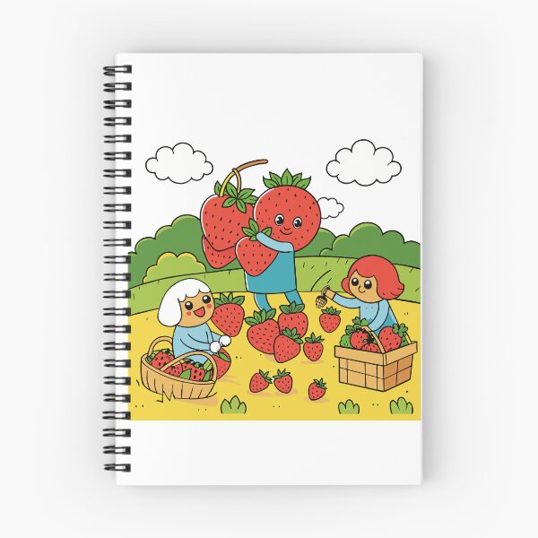 Item preview, Strawberry Family Picking Berries designed and sold by omerfdln34.