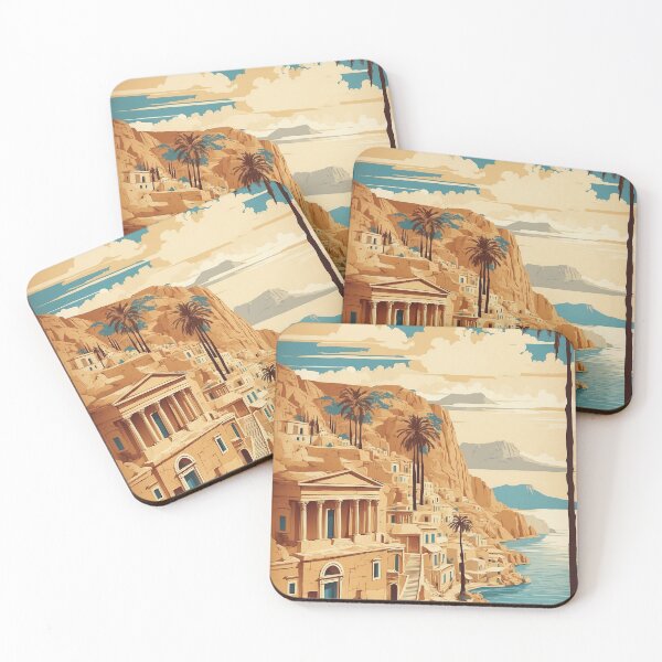 Item preview, Thebes Greece Vintage Travel Tourism  designed and sold by TravelersGems.
