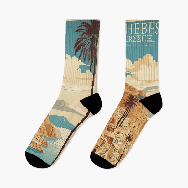 Item preview, Thebes Greece Vintage Travel Tourism  designed and sold by TravelersGems.