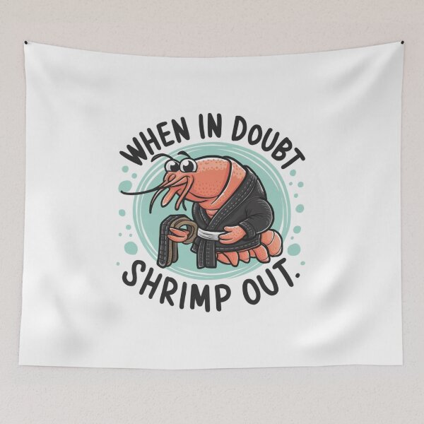 Item preview, Shrimp Out Strategies: Dominate Every Roll in BJJ designed and sold by Martial-Art-23.
