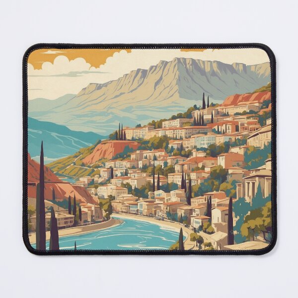Item preview, Trikala Greece Vintage Travel Tourism designed and sold by TravelersGems.