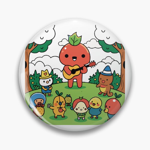 Item preview, Strawberry Strumming a Guitar and Singing designed and sold by omerfdln34.