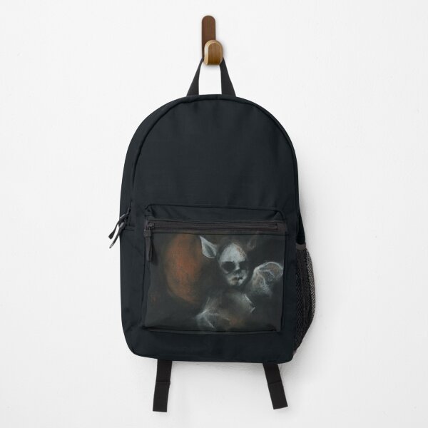 Item preview, Dark Gothic Art Black Vampire Baby Bat Creepy Cute Drawing designed and sold by Dariia Zhyrova.