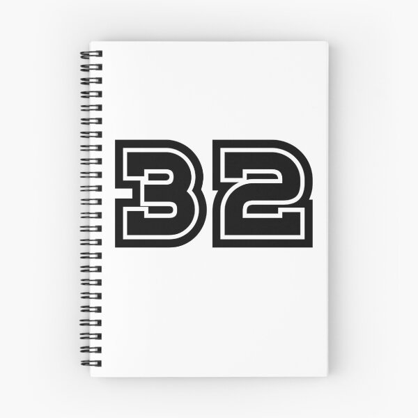 Item preview, 32, thirty-two, black, sport designed and sold by Numbers-Art.