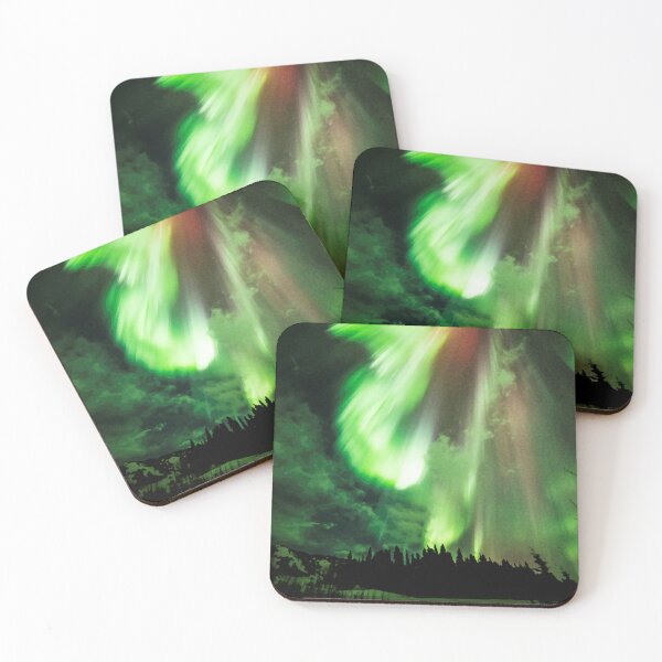 Item preview, Green Aurora at Donnelly Creek, Alaska designed and sold by Revulet.