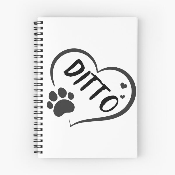 Item preview, Ditto name in a heart with a paw, great gift for dog or cat owners designed and sold by OCS1337.
