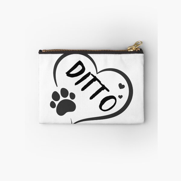 Item preview, Ditto name in a heart with a paw, great gift for dog or cat owners designed and sold by OCS1337.