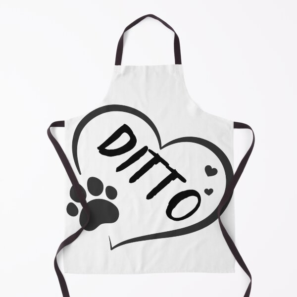 Item preview, Ditto name in a heart with a paw, great gift for dog or cat owners designed and sold by OCS1337.