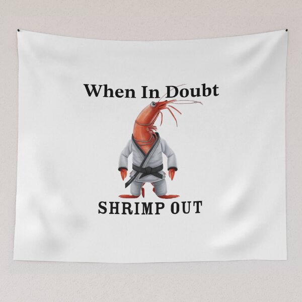 Item preview, Shrimp Out Strategies: Essential Tactics for BJJ Survival designed and sold by Martial-Art-23.