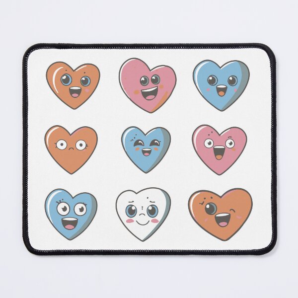 Item preview, Set of cute heart designed and sold by DREAMINGROOSTER.