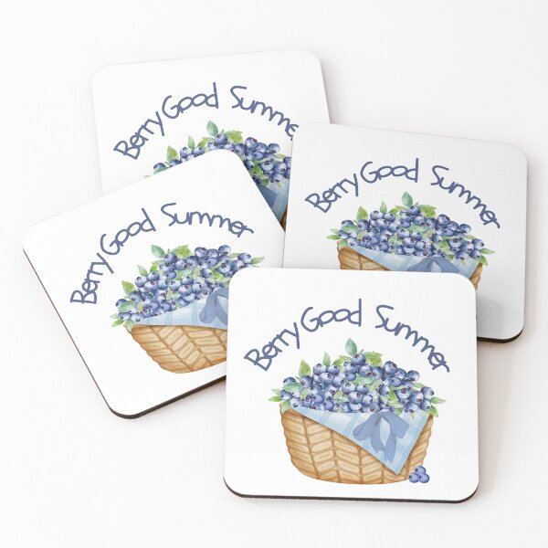 Item preview, Blueberry Basket Berry Good Summer designed and sold by LemonHorse.