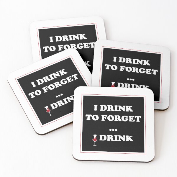 Item preview, I drink to forget I drink designed and sold by melissamaduka.