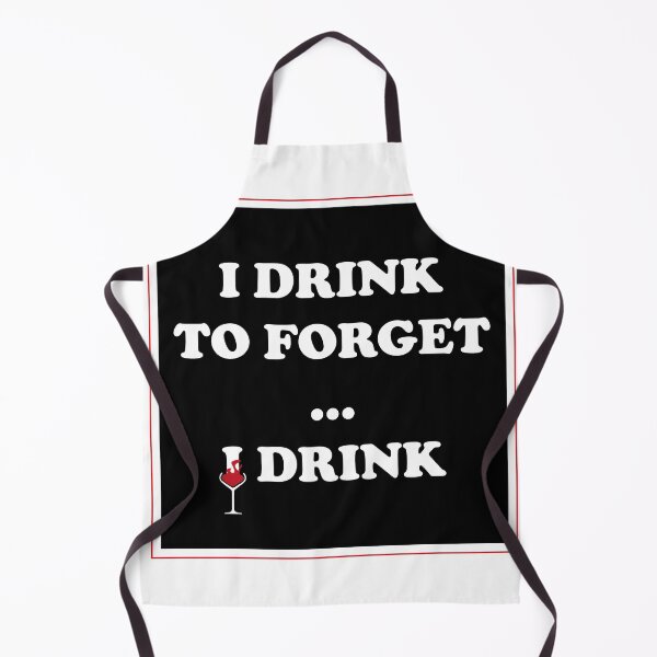 Item preview, I drink to forget I drink designed and sold by melissamaduka.