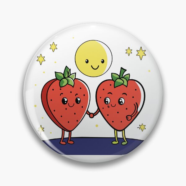 Item preview, Strawberries Sharing a Tender Momen designed and sold by omerfdln34.