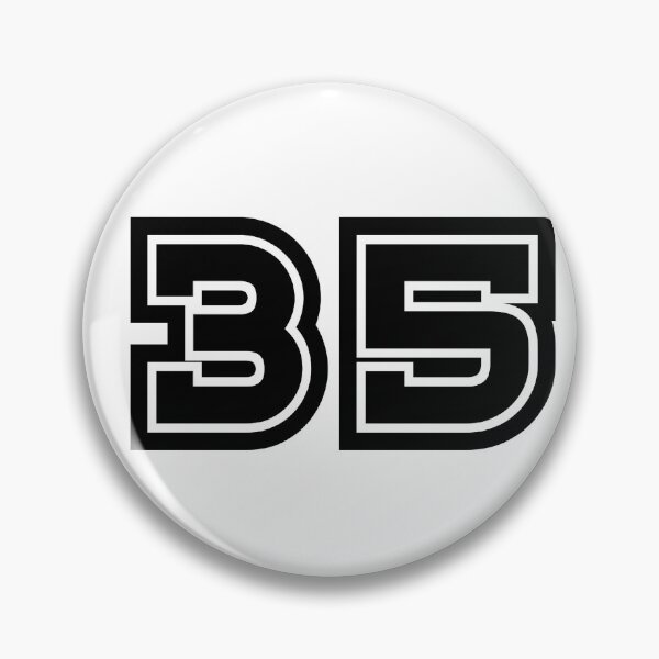 Item preview, 35, thirty-five, black, sport designed and sold by Numbers-Art.