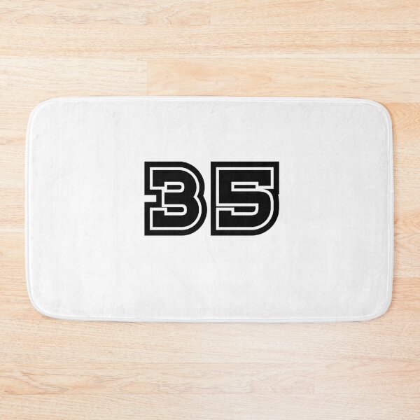 Item preview, 35, thirty-five, black, sport designed and sold by Numbers-Art.
