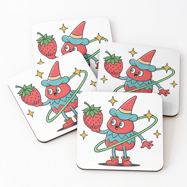 Item preview, Strawberry Wizard Casting Spells designed and sold by omerfdln34.