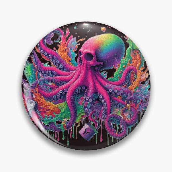 Item preview, Print on a T-shirt and other accessories with an octopus, T-Shirt, for boys and girls designed and sold by PrinceskiKinii.
