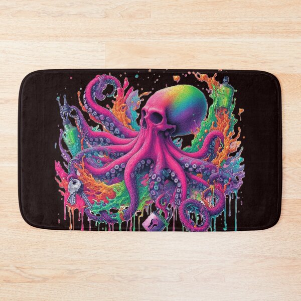 Item preview, Print on a T-shirt and other accessories with an octopus, T-Shirt, for boys and girls designed and sold by PrinceskiKinii.