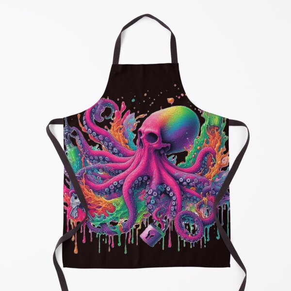 Item preview, Print on a T-shirt and other accessories with an octopus, T-Shirt, for boys and girls designed and sold by PrinceskiKinii.