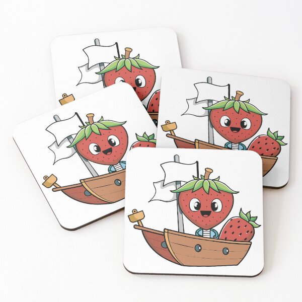 Item preview, Strawberry Pirate Sailing the High Seas designed and sold by omerfdln34.