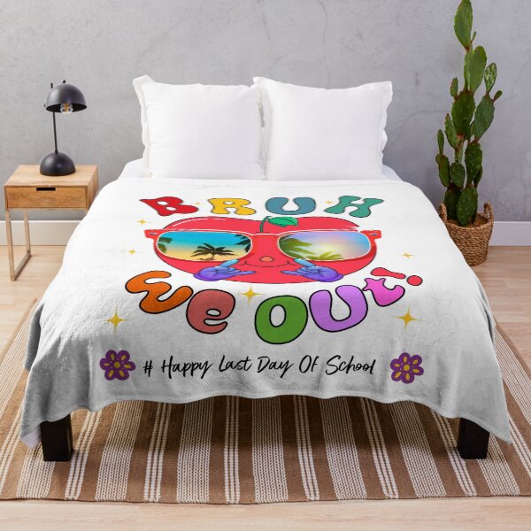 Item preview, Bruh We Out, Teachers, Happy Last Day Of School, Summer, Retro, gift idea designed and sold by PRINTED ..