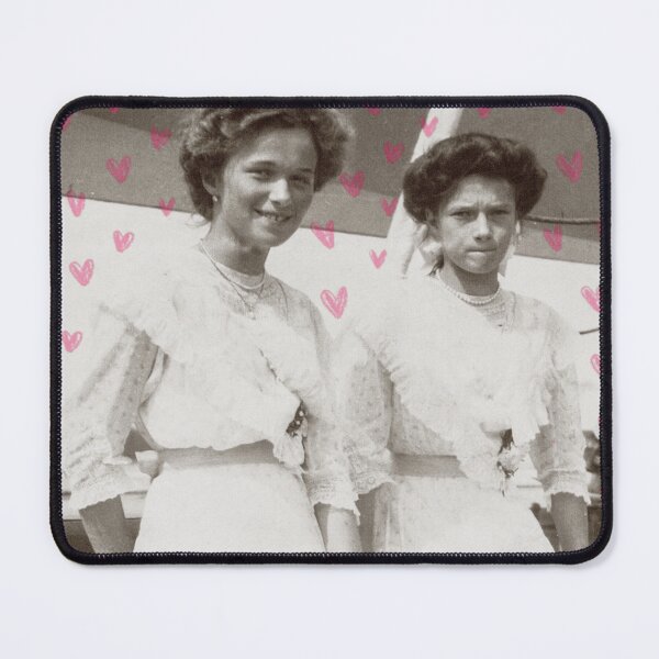 Item preview, Olga and Tatiana heart print designed and sold by cceridwenx.