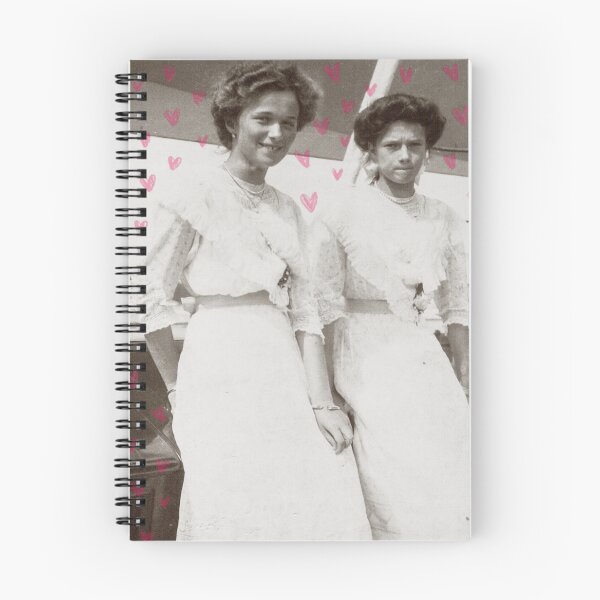 Item preview, Olga and Tatiana heart print designed and sold by cceridwenx.