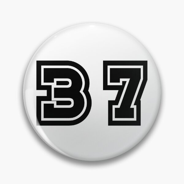 Item preview, 37, thirty-seven, black, sport designed and sold by Numbers-Art.