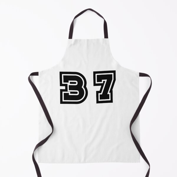 Item preview, 37, thirty-seven, black, sport designed and sold by Numbers-Art.