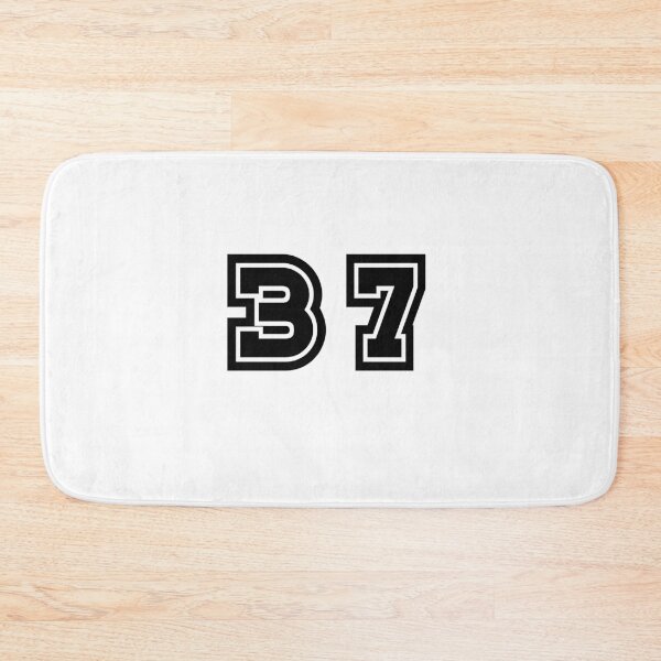 Item preview, 37, thirty-seven, black, sport designed and sold by Numbers-Art.
