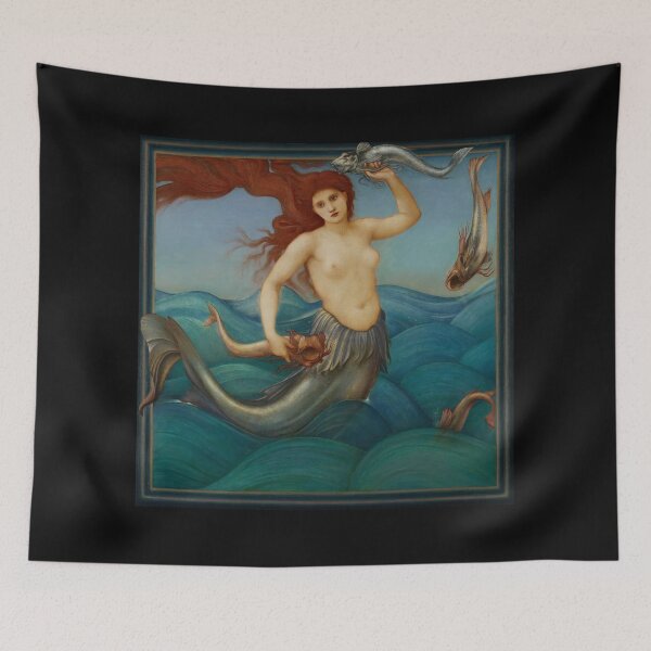 Item preview, A Sea-Nymph Edward Burne-Jones designed and sold by TeeARTHY.