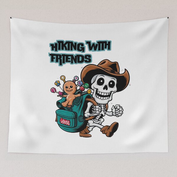 Item preview, Hiking with friends designed and sold by BritishDelights.