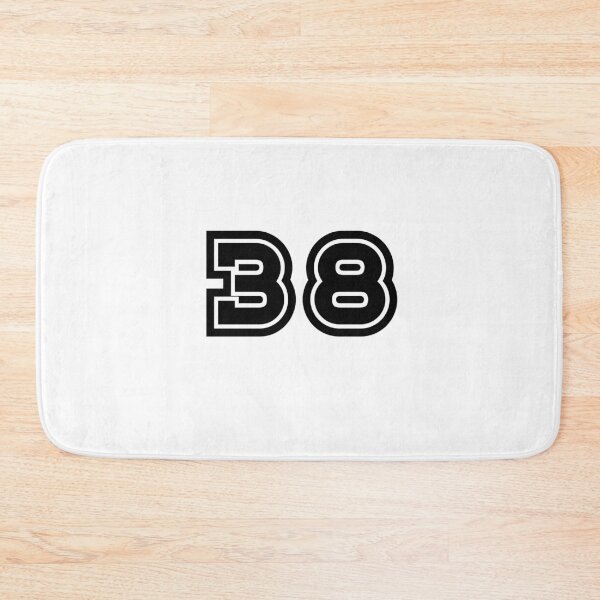 Item preview, 38, thirty-eight, black, sport designed and sold by Numbers-Art.