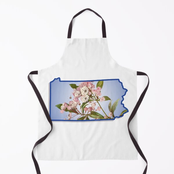 Item preview, Pennsylvania with State Flower (Mountain Laural) designed and sold by ChefOCreations.