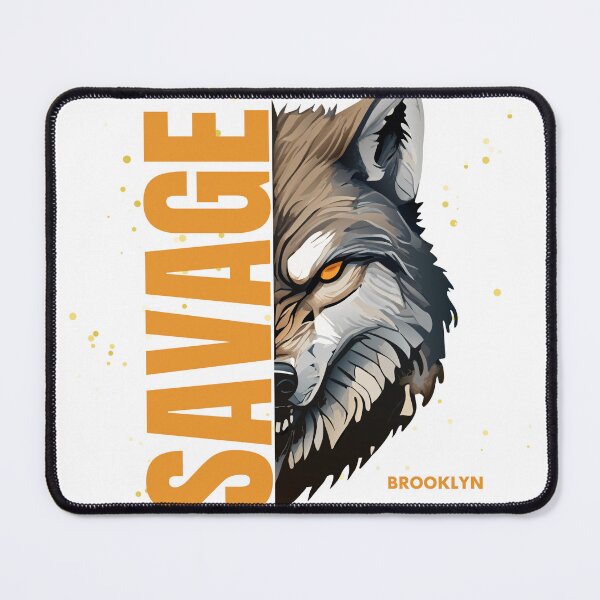 Item preview, Savage, Wolf, Brooklyn designed and sold by youssefimo.