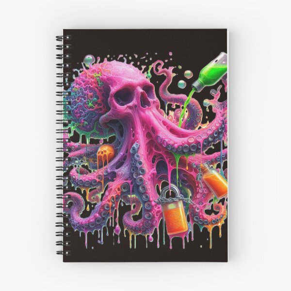 Item preview, T-shirt print, short sleeve, with an octopus, T-Shirt, for boys and girls designed and sold by PrinceskiKinii.