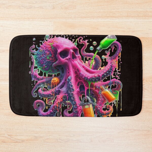 Item preview, T-shirt print, short sleeve, with an octopus, T-Shirt, for boys and girls designed and sold by PrinceskiKinii.