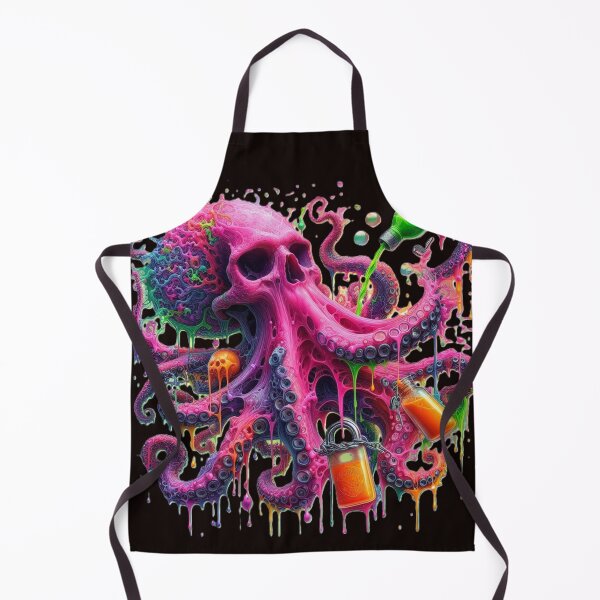 Item preview, T-shirt print, short sleeve, with an octopus, T-Shirt, for boys and girls designed and sold by PrinceskiKinii.