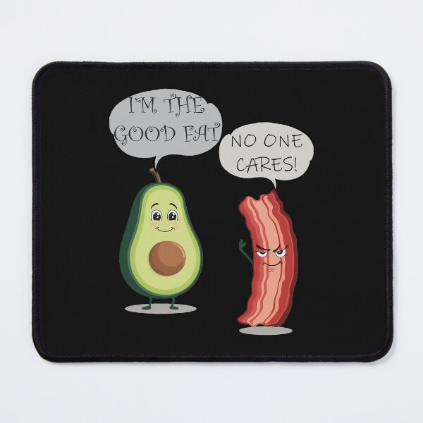 Item preview, Bacon Lover Funny Bacon vs Avocado Keto Sarcasm designed and sold by tamdevo1.