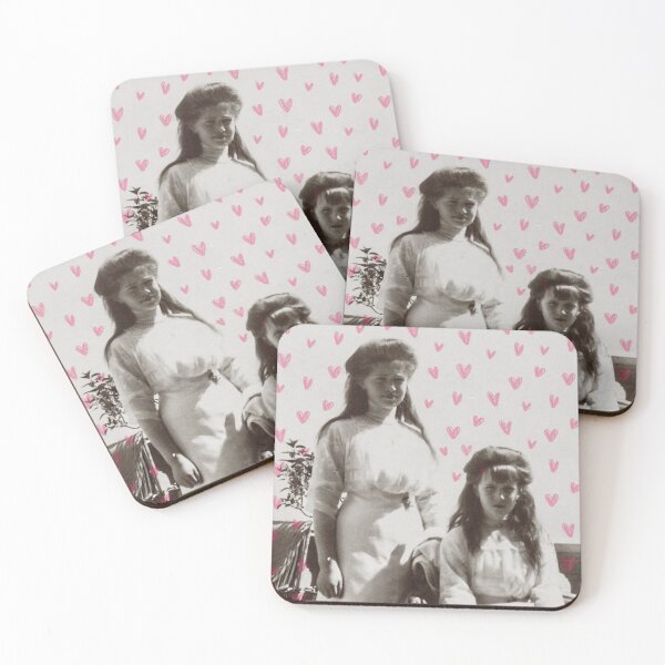 Item preview, Maria and Anastasia heart print designed and sold by cceridwenx.