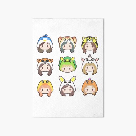TWICE - FANART ICONS Art Board Print