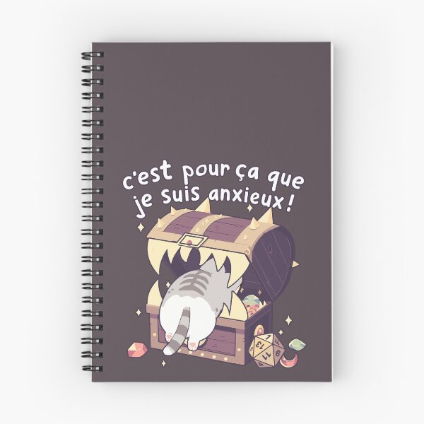 Item preview, Chat C'est pour ca que je suis anxieux! Jeux de role designed and sold by myanko.